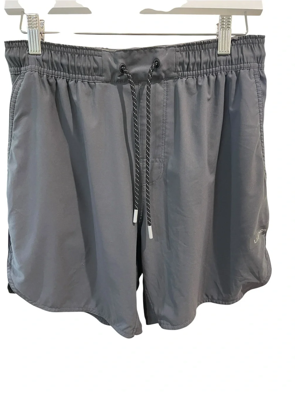 Legends Luka Athletic Short With Liner SZ M Dark Grey 7” Inseam